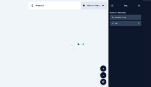 Karelics Cloud, robot fleet management app UI.