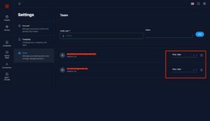Karelics Cloud, robot fleet management app UI.