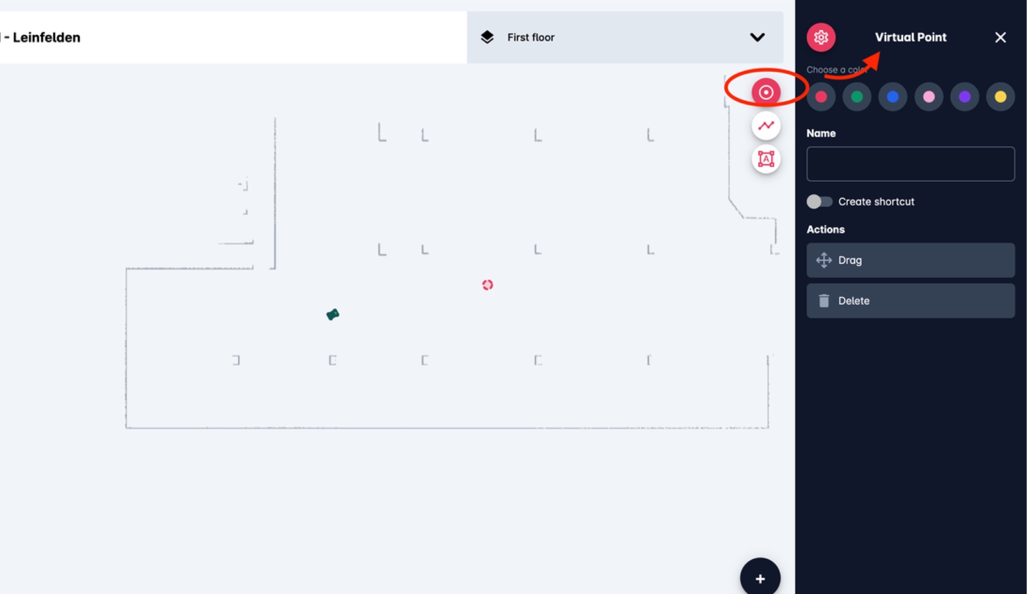 Karelics Cloud, robot fleet management app UI.