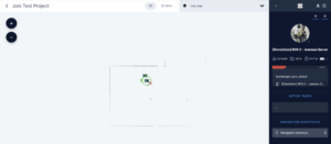 Karelics Cloud, robot fleet management app UI.