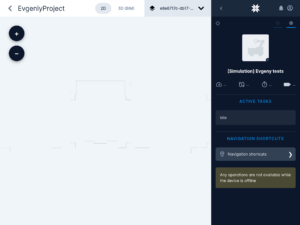 Karelics Cloud, robot fleet management app UI.