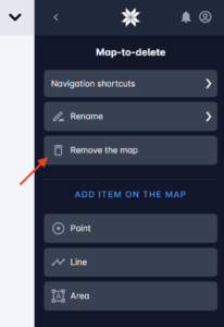 Karelics Cloud, robot fleet management app UI.