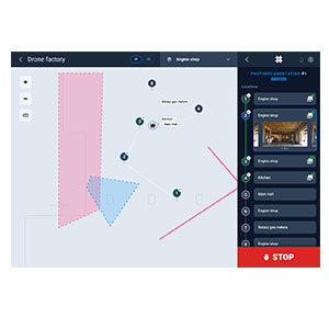 Karelics Cloud, robot fleet management app UI.