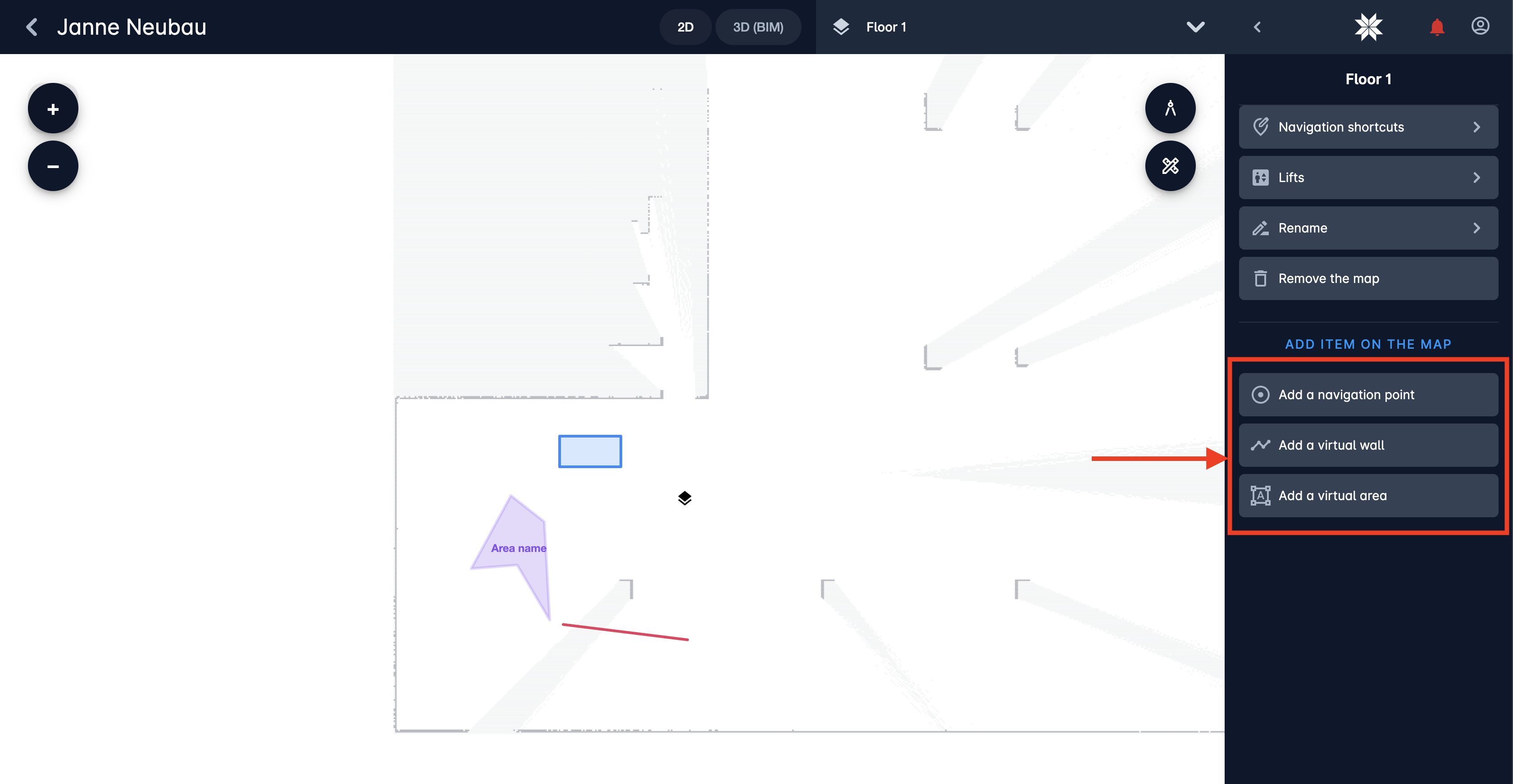 Karelics Cloud, robot fleet management app UI.