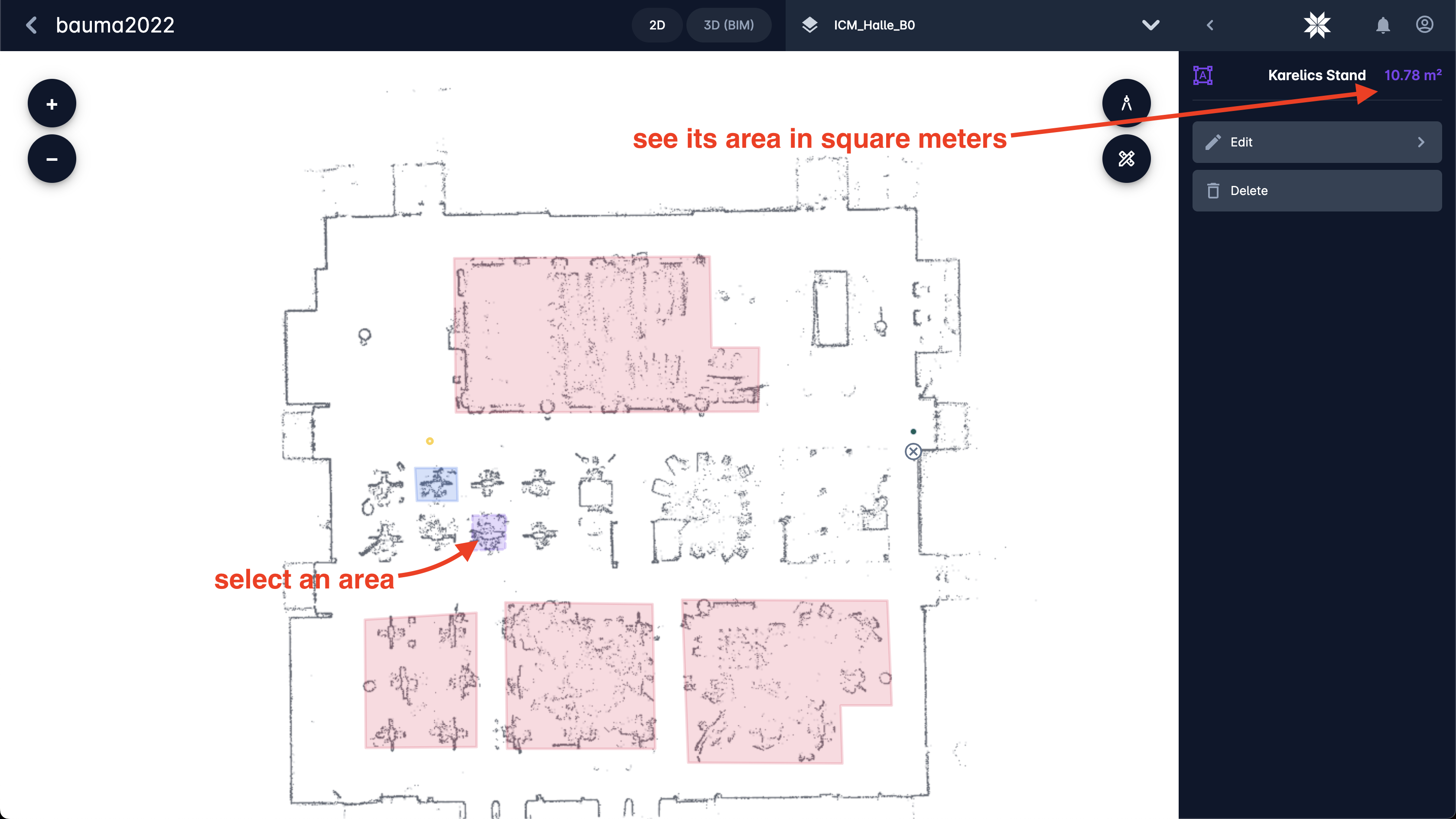 Karelics Cloud, robot fleet management app UI.