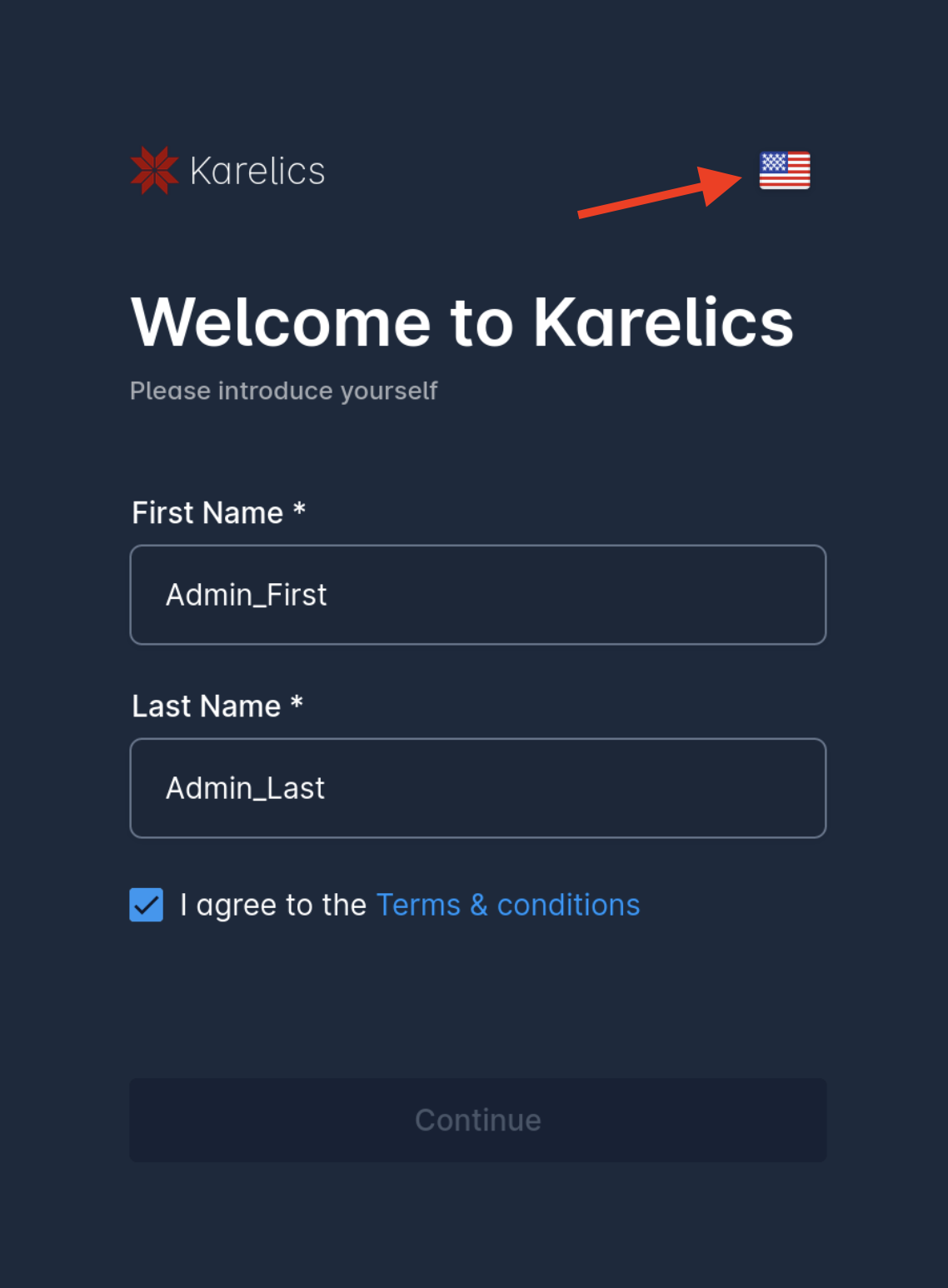 Karelics Cloud, robot fleet management app UI.