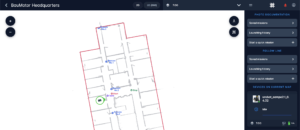 Karelics Cloud, robot fleet management app UI.
