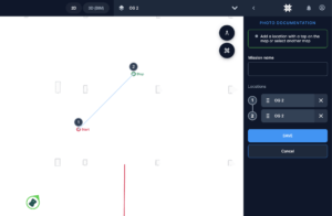 Karelics Cloud, robot fleet management app UI.