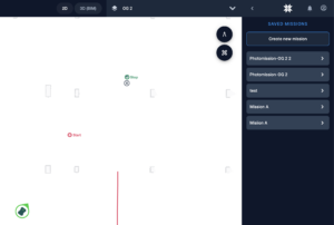 Karelics Cloud, robot fleet management app UI.