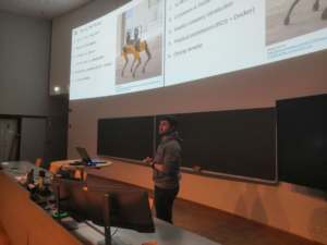 Aalto University. Guest lecture for the “𝗔𝘂𝘁𝗼𝗻𝗼𝗺𝗼𝘂𝘀 𝗠𝗼𝗯𝗶𝗹𝗲 𝗥𝗼𝗯𝗼𝘁𝘀” master’s level course.