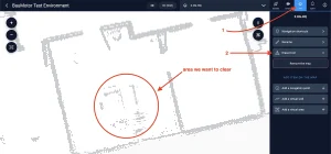 Usability improvements Eraser for maps