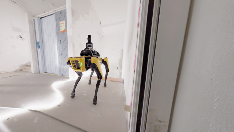 Autonomous construction site Photo documentation