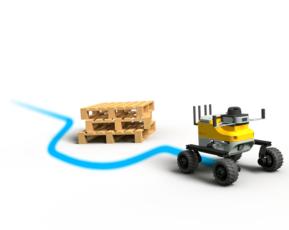 Using advanced sensors and AI algorithms, the robots detect and avoid obstacles