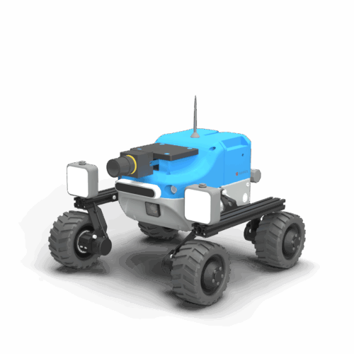 Robot Leo Rover with Karelics Pipe Inspection Plugin.​