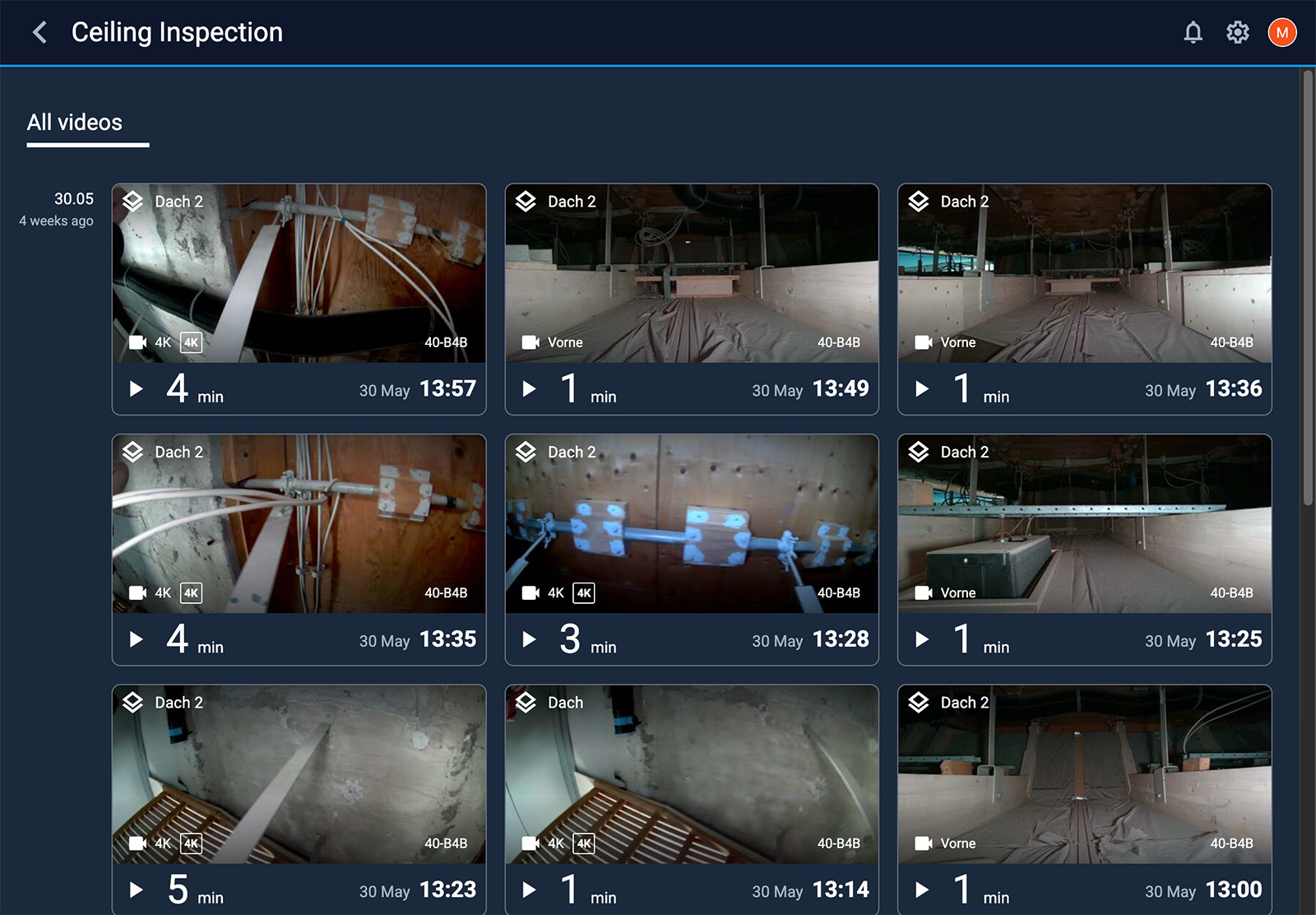 Roof inspection